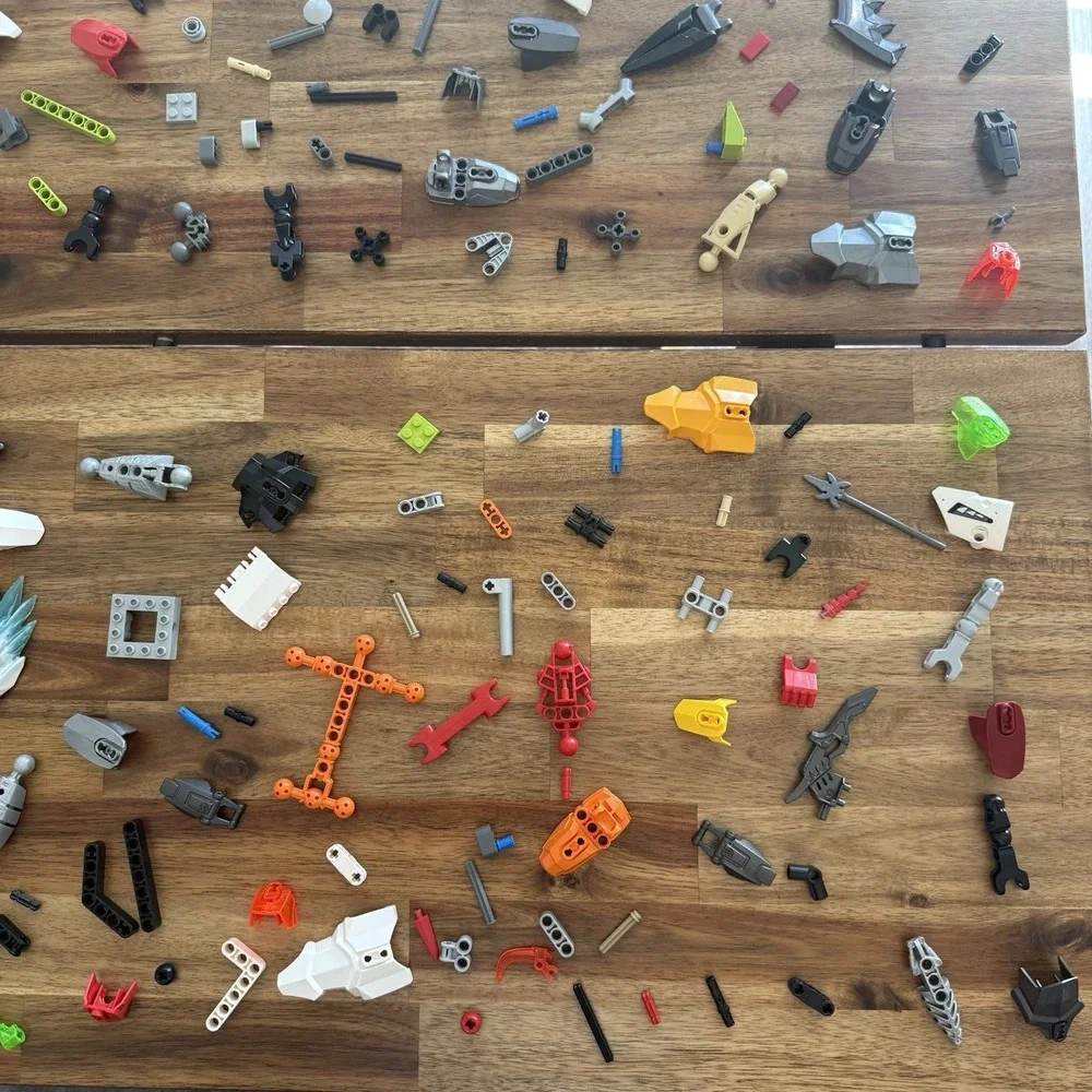 LEGO BIONICLE Hero Factory Bulk Lot of 200+ Parts Pieces 12 oz. SEE PICTURES!